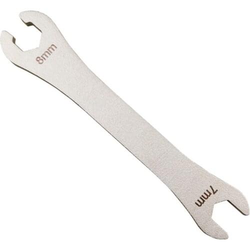 91mm Bike Oil Disc Brake Oil Pipe Locking Screw Wrench Stainless Steel 7-8mm Open End Spanner Cycling Repair Tool