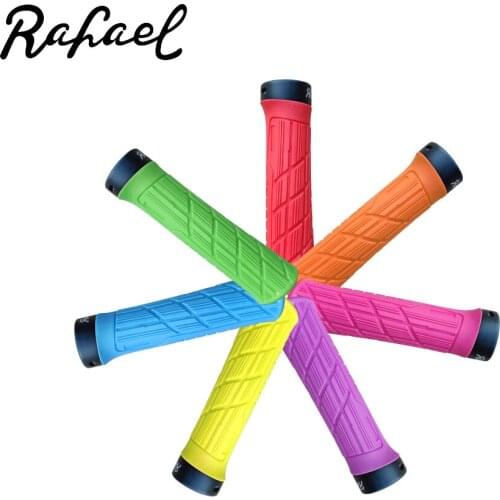 Rafael Cycling Road MTB Bike Handlebars Cover Unilateral Locking ABS Non-slip Shock-absorbing Comfortable Bicycle BarGrip Case