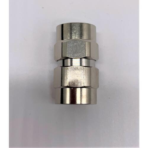 Pure cooper 2 Pcs RF N Plug Male to N Plug Male N-JJ Coaxial Connector Antenna Cable Adapter