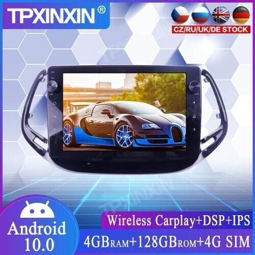 For JEEP Commander 2016-2019 Android 10 128G Wireless Carplay Car Multimedia Stereo Player Headunit Audio Radio GPS Navigtion