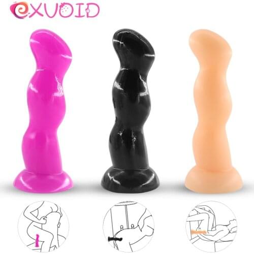 EXVOID Big Anal Beads Sex Toys for Woman Men Smooth Realistic Dildos Vagina Dilator Butt Plug Prostate Massager Anal Plug