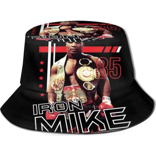 Unisex Fashion Women Men Breathable Bucket Hats Boxer Float Like A Boxing Legend Boxing Gloves Boxing Movie Ring King Cassius