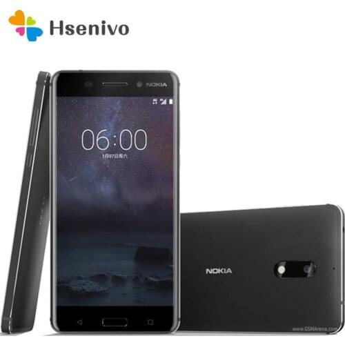 Nokia 6 Refurbished-Original Unlocked LTE 4G 5.5 inches 32GB 3GB RAM Octa-core Fingerprint Wi-Fi 16 MP Free Shipping