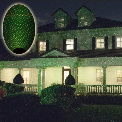 2017 New Outdoor Lawn Light Sky Star Laser Spotlight Light Shower Landscape Park Garden Light Christmas Garden Party Decorations