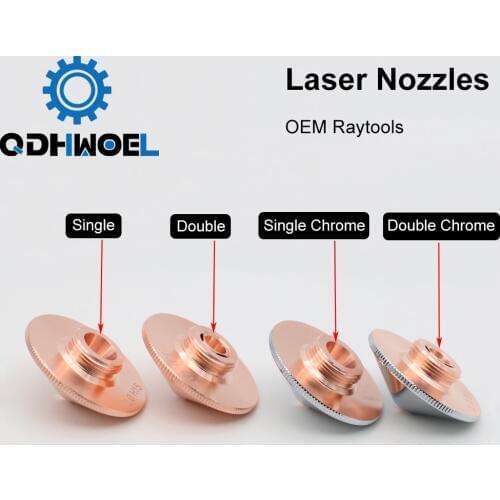 Raytools Dia.32mm H15 Caliber 0.8-6.0 Single/Double Layers Welding Laser Nozzles for Fiber Laser Cutting CNC Machine