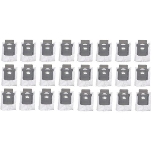 Automatic Dirt Disposal Bags for IRobot Roomba E5, E6, I7, I7+, I7, 4640235 Plus Clean Base System - 24 Bags