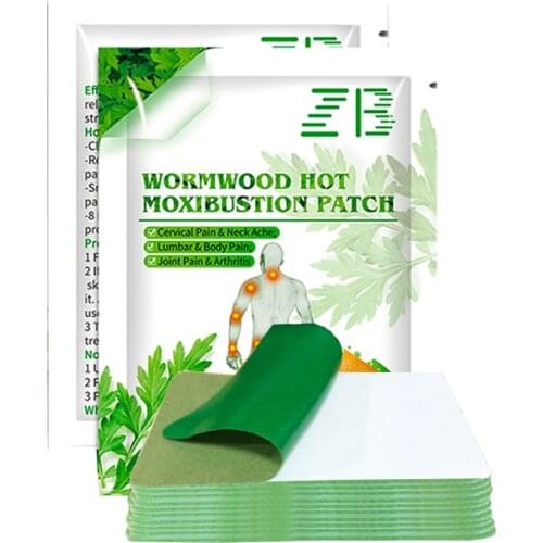 36PCS Chinese Medicines Moxibustion Plaster Relief Patch Back/Joint Pain,Treat Body Cold Dysmenorrhea Warmer Ladies Stickers