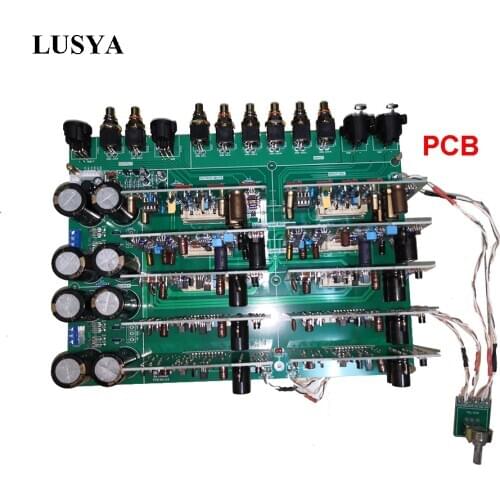 Lusya Accuphase C245 Fully Balanced preamp PCB board with10 pcs board 1pc Select switch board T1205