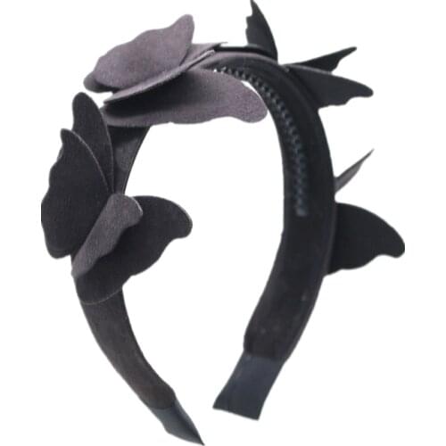 New Girls Cute simulation butterfly Hairbands Lovely Hair Ornament Party Headband Kids Fashion Hair Accessories