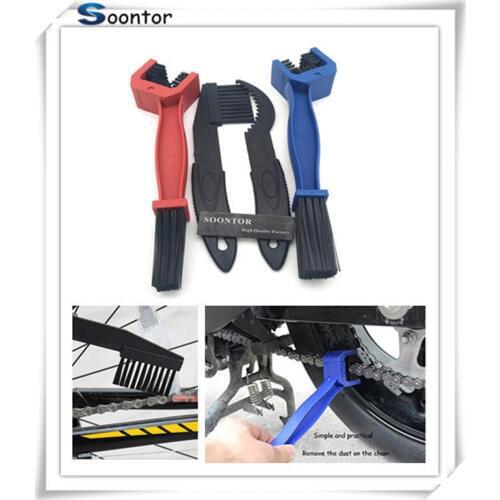 Motorcycle bike Chain Gear Dirt Remover Scrubber Cleaner Brush Tools For Ducati ST3 S ABS ST4 S ABS 748 748S 748R 750SS SS750