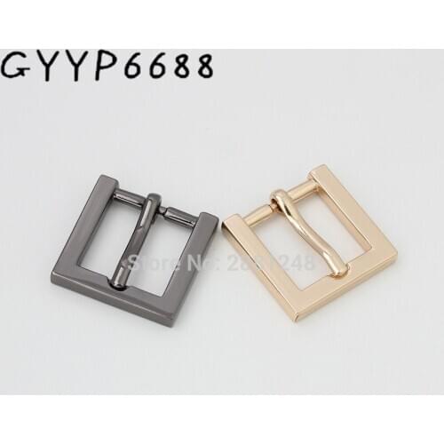 16mm 5 colors High quality buckle square pin buckle,alloy metal shoes bags belt buckles DIY accessory sewing Bags, accessories