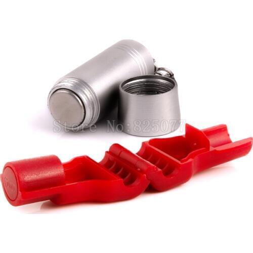 100PCS/Lot+2PCS Magnetic Detacher Key Retail Security Stop Lock Detacher Key Display Hook EAS Anti-Theft 6mm DG JF1435