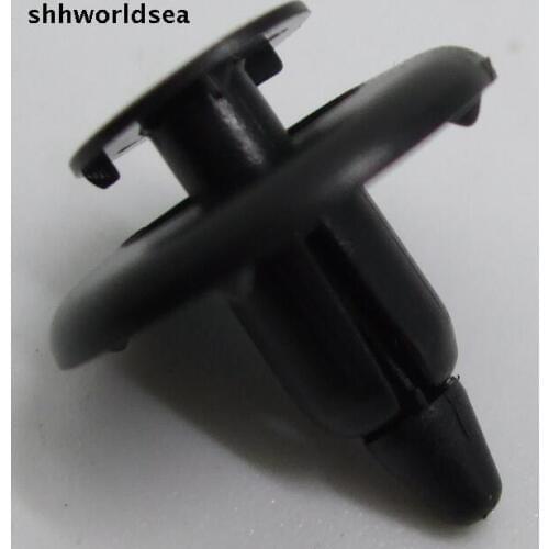 Shhworldsea 100pcs free Shipping POM Black Push-Type Retainer For Toyota 90467-06150