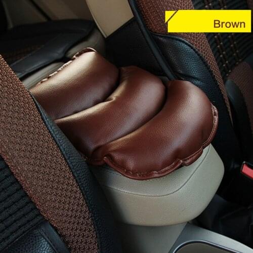 Universal PU Soft Leather Auto Center Console Box Armrest Seat Protective Pad for Mercedes-Benz Series-A B C E S G M ML GLK CL C