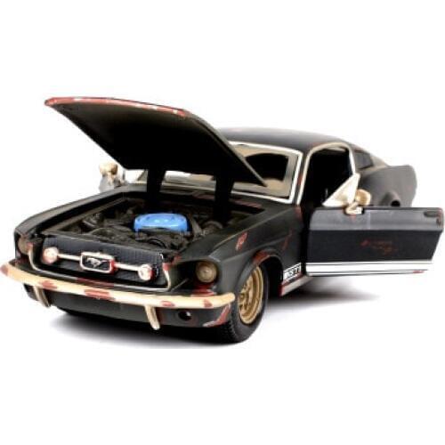 Maisto 1:24 Ford Mustang GT Do Old Vintage Diecast Model Car Simulatio Collector Edition Metal Diecast Model Car Christmas Gift