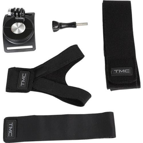 Rotate Strap Mount for Hand Wrist + Arm + Leg Holder for gopro Hero 7 6 5 4 Sjcam Eken Yi 4K DJI OSMO Action Camera Accessories