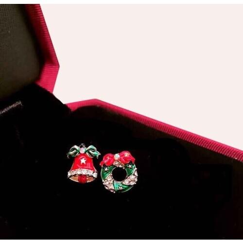 New Hot 1 Pair Women Lady Girl Earrings Ear Stud Christmas Party Fashion Gifts Jewelry SMR88