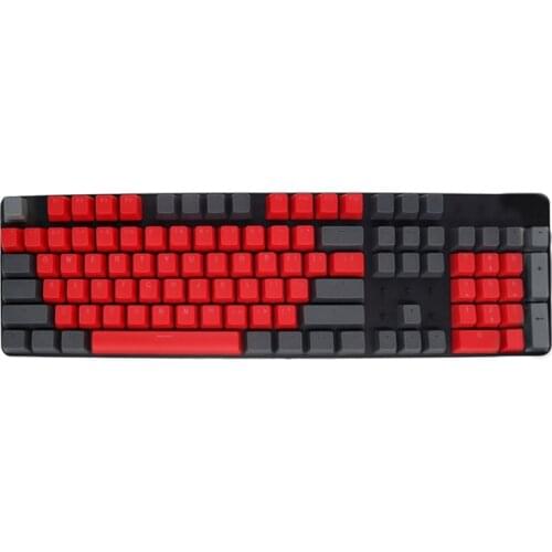 104 Pieces Profile PBT Keycaps with Key Puller for Keyboard, Backlit Keycap Set for Mechanical Gaming Keyboards