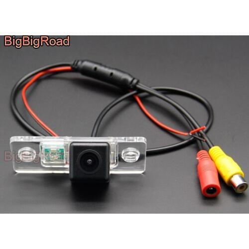 BigBigRoad For Skoda Yeti Fabia 6Y 5J MG MK1 MK2 1999 -2013 2014 2015 Vehicle Wireless Rear View Reversing Camera HD Color Image