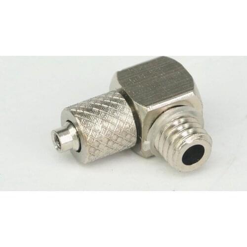 M5 M6 to Qucik fit Tube O/D 4mm 6mm Hose Elbow Brass Pneumatic Hose Coupler Fitting 0.8 Mpa