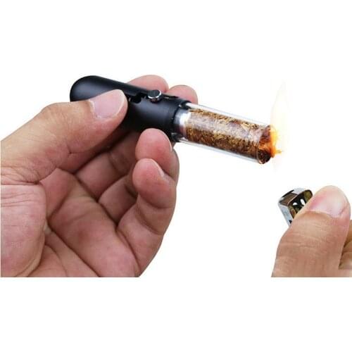 Portable Tobacco Smoking Pipe Creative Telescopic Metal Cigarette Filter Can Dry Burn Weed Leaves Smoking Accessories Hot Sale
