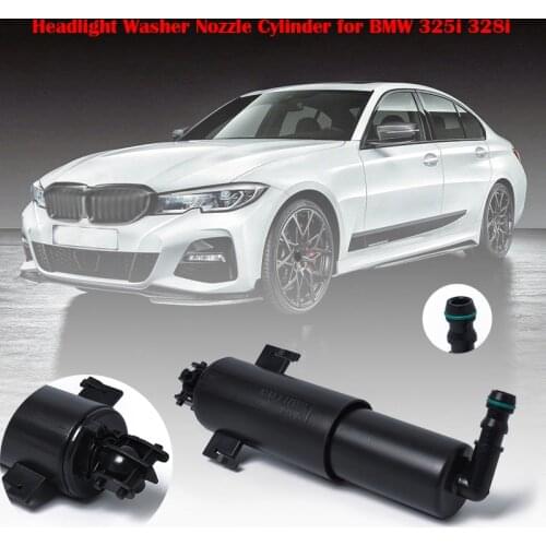 Headlamp Washer Nozzle 61677179311 for BMW 3Series E90 E91 E92 E93 06-11 Headlight Headlamp Washer Nozzle Pump Cylinder