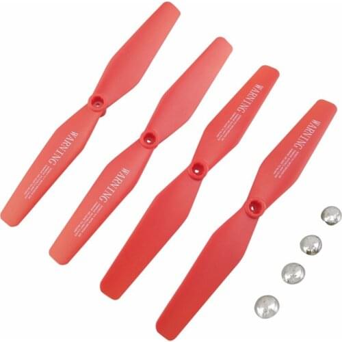 Propeller for VISUO XS809 XS809S XS809W XS809HW 8807 8807w Quadcopter spare part UAV 4PCS blade Red
