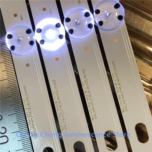 6PCS/lot 8LED 850mm LED backlight strip for LG LG 43LG61CH-CK 43 inch use LED backlight strip 6916L-2744A