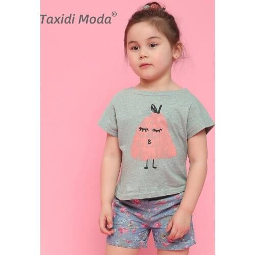 Taxidi Moda Girls' Printed T-Shirts