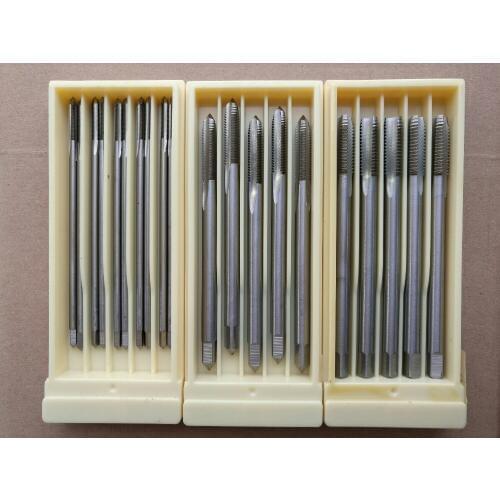 Extra long length Straight Taps,HSS M2 Metric Tap M4x0.7 total length 100mm