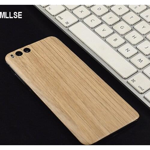 High Simulation Wood Grain Sticker Phone Back Paste Sticker For Xiaomi Mi9 SE Mi8 Lite Mi CC9e MIX3 Mi8 MIX2S Mi6X Redmi Note 7