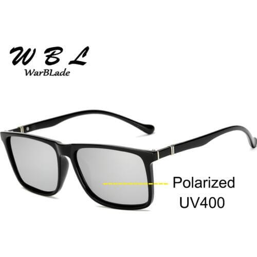 WarBLade 2019 Sunglasses men High Quality Polarized Square sunglasses Brand Design UV400 protection Shades Men glasses Driver