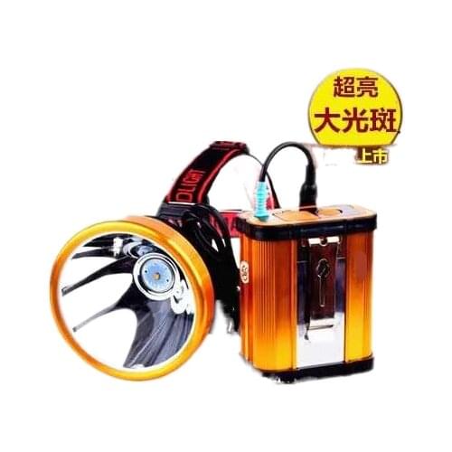 P90 bright light led headlights lithium rechargeable flashlight long-range fishing xenon lamp head mounted large spot