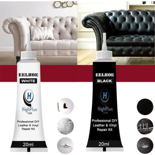 2Pcs Cars Auto Seat Sofa Coats Leather Repair Cream Vinyl Repair Kit Holes Scratch Repair Cream Tool Retreading Refurbish
