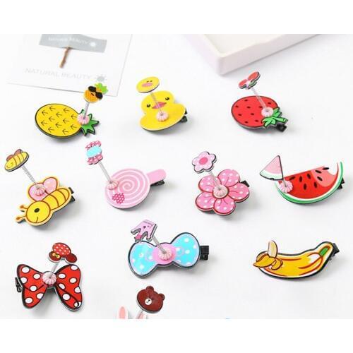 2018 Pet Cats Grooming Accessories Clips Dogs Cartoon spring clip princess cute baby hair clip Hairpin Flower 100pcs/lot