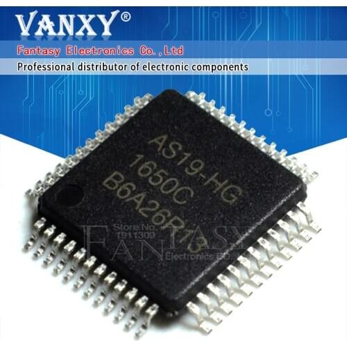 5PCS AS19-HG QFP48 AS19 QFP AS19-H1G QFP-48