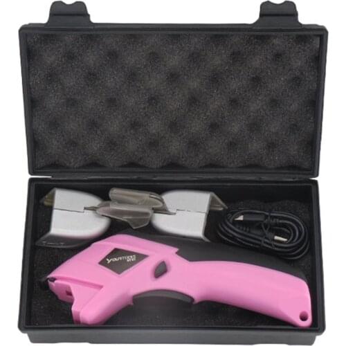 CS4001 New Electric Scissors Multipurpose Fabric Leather Cloth Cutting Cordless Chargeable Fabric Sewing Handheld Scissors