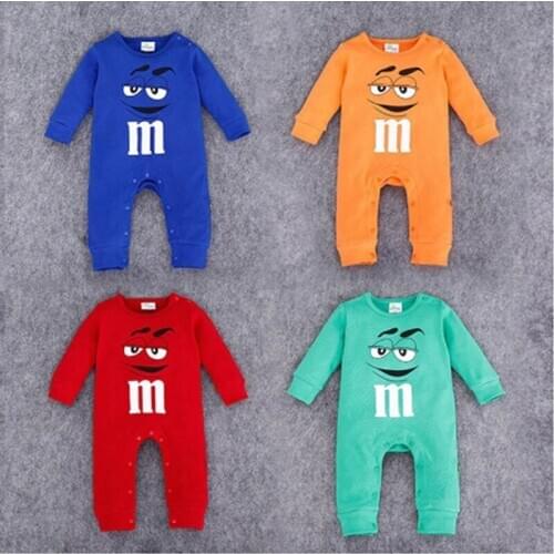 Baby Boys Girls Climbing clothes Jumpsuit Kid Clothing Autumn Winter Cotton baby rompers Long sleeve Newborn Infant