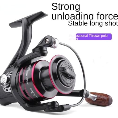 Hot Fishing Reel 500-7000 Metal Spool Spinning Reel 10KG Dragging Metal Spare Spool Saltwater Reel Fishing Accessories