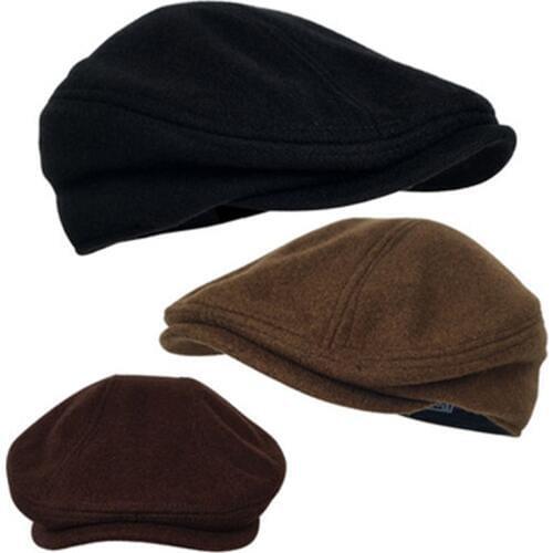 Male Plus Size Ivy Hat Big Man Head Autumn And Winter Newsboy Cap Top Grade Linen Beret Caps M 56-58m L58-60cm XL 60-62 BLM212