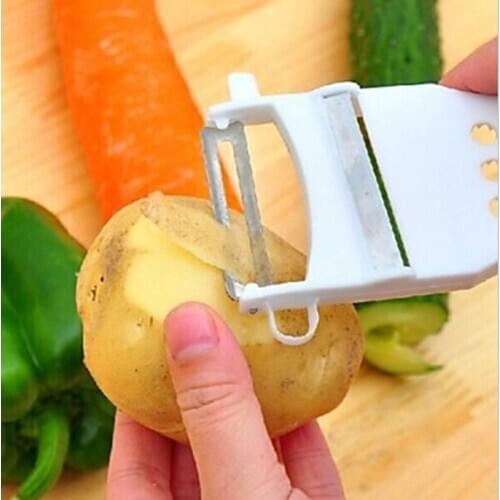 New Multi-function Vegetable Mandoline Slicer Cutter Chopper Carrot Cucumber Peeler Rolling Kitchen Gadget Cozinha Biscoi
