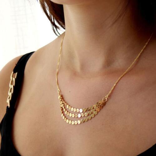 New Fashion colares vintage boho chic Punk multi layer channel necklace Indian Jewelry acessorios para mulher bijoux femme