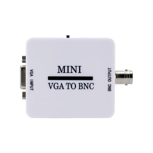 Mini HD VGA to BNC Video Converter Convertor Box Composite VGA to BNC Adapter Conversor Digital Switcher Box For HDTV Monitor