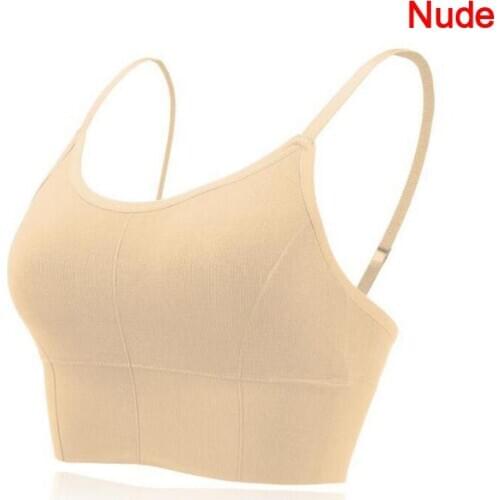 Sexy Padded Bra Women Crop Tops Vest Bustier Beach Tank Tops Bralette Backless