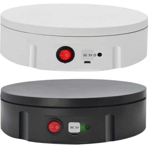 62KC Rotating Display Stand 360 Degree Motorized Rotating Turntable Display Stand for Photography Products & Shows 22LB 9 In