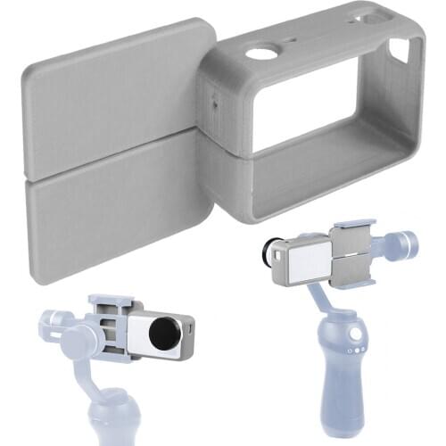3D Printed Switch Mount Plate Adapter for DJI for OSMO Action Camera Frame for Zhiyun Smooth 4/Feiyu Vimble 2