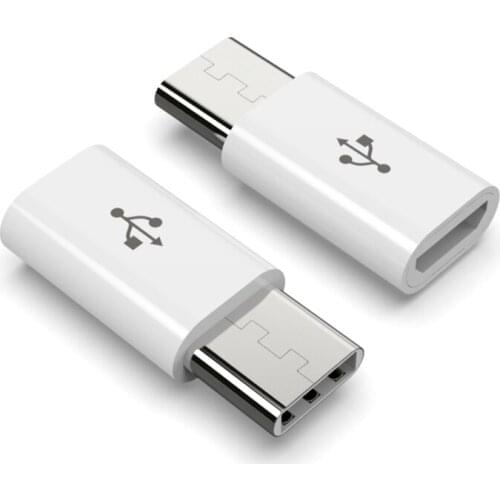 500PCS/lot USB C To Micro USB Adapter for OnePlus 5 6 5T LG G5 G6 Samsung Galaxy S9 Plus S8 Note 8 Type C 3.1 Converter Typec