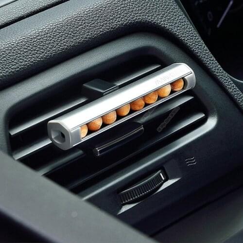 Youpin Maiwei Car Holder Incense Ball Air Conditioning Outlet Natural Sachets Aromatic Wardrobe Aromatherapy Ball for Car