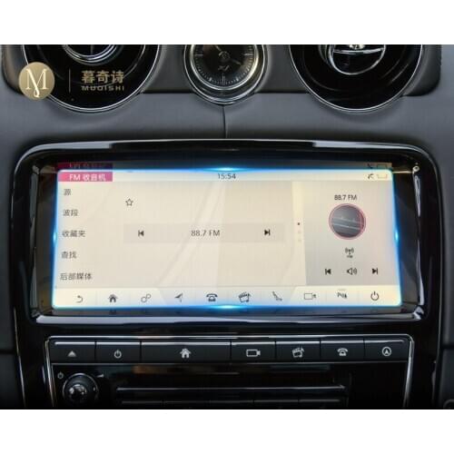 For Jaguar XJ 2017-2020 Car GPS navigation film LCD screen Tempered glass protective film Anti-scratch Film Accessories 10.2Inch