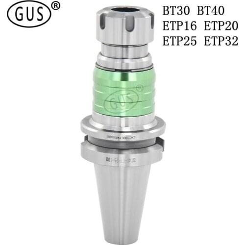GUS BT30 BT40 ETP16 ETP20 ETP25 ETP32 Telescopic rigid Floating Tap TER collet chuck cnc milling thread tool Retractable Tapping